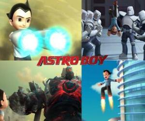Puzzle Ή Astro Boy AstroBoy, μάχεται τους εχθρούς του